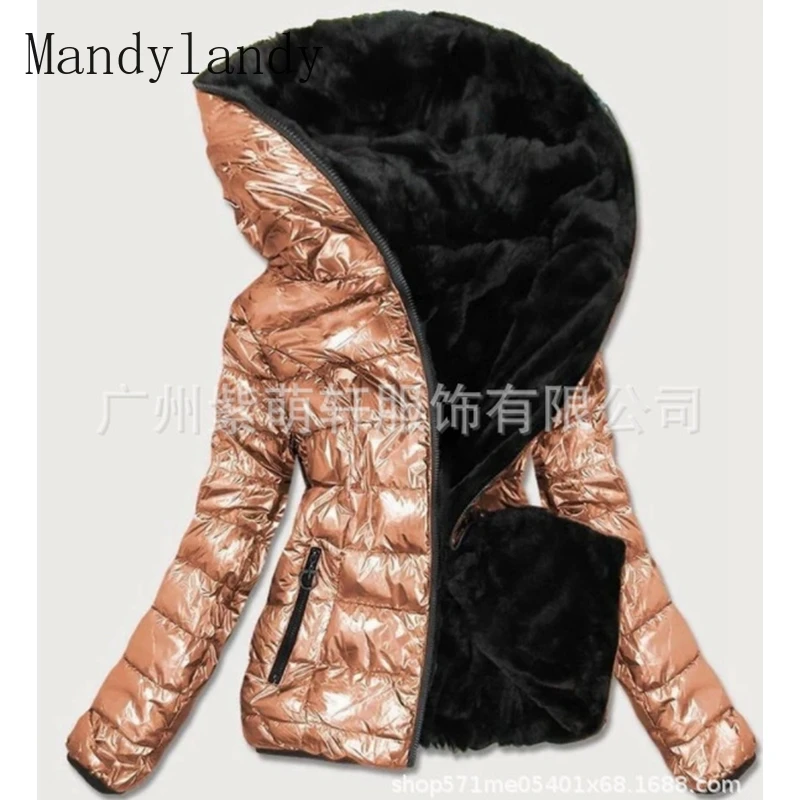 Mandylandy Warm Parkas Coat Winter Fashion Long Sleeve Slim-Fit Zipper Hooded Parkas Womens Casual Plush Solid Color Pocket Coat
Mandylandy Warm Parkas Coat Winter Fashion Long Sleeve Slim-Fit Zipper Hooded Parkas Womens Casual Plush Solid Color Pocket Coat