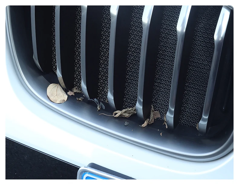 Передняя решетка радиатора для BMW X3 G01 X4 G02 2018 2019 2020 Внутренняя сетка защиты от