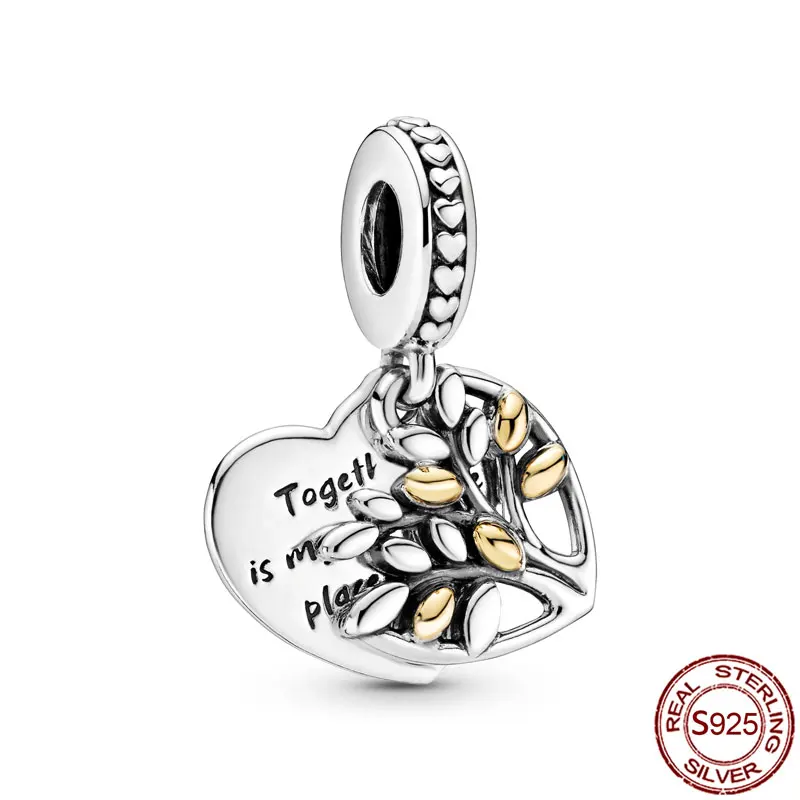 2021 New 100% 925 Sterling SILVER charms Pink Heart Family Tree Dangle Charms fit Original Pandora Bracelet silver 925 jewelry
2021 New 100% 925 Sterling SILVER charms Pink Heart Family Tree Dangle Charms fit Original Pandora Bracelet silver 925 jewelry