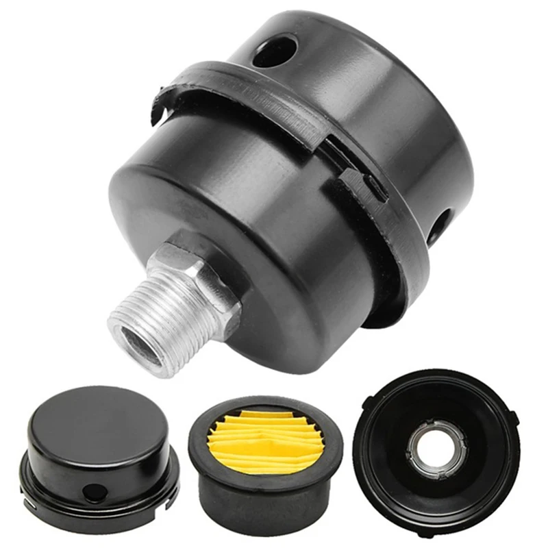 12.5mmOil-free Air Compressor Accessories Noise Filter Muffler 16mm 20mm Workshop Parts 12.5mm/16mm/20mm
12.5mmOil-free Air Compressor Accessories Noise Filter Muffler 16mm 20mm Workshop Parts 12.5mm/16mm/20mm