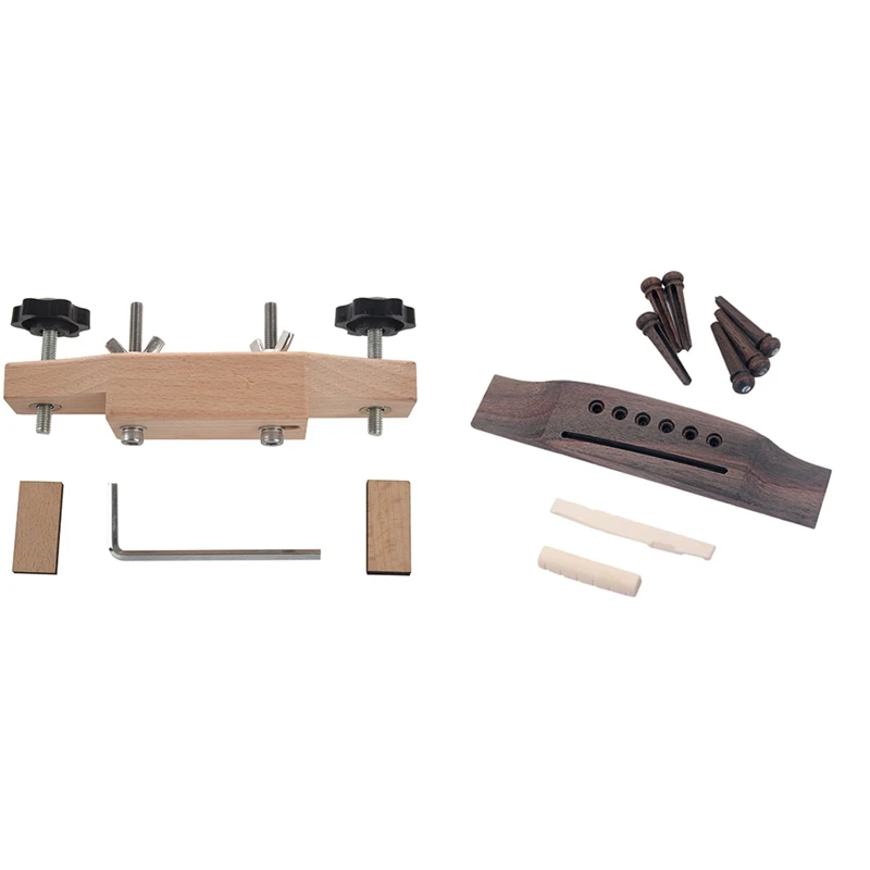 Твердый кленовый гитарный мост, установочный зажим, инструменты Luthier с набором для замены акустической гитары
Твердый кленовый гитарный мост, установочный зажим, инструменты Luthier с набором для замены акустической гитары