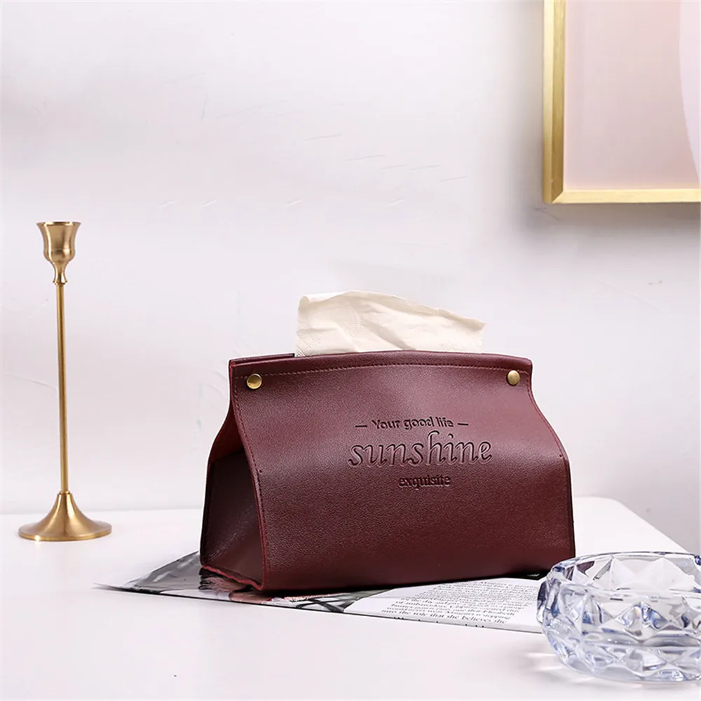 Environmental Pu Leather Napkin Box Holder Foldable Tissue Box Home Office Waterproof Dustproof Storage Box Desktop Organizer
Environmental Pu Leather Napkin Box Holder Foldable Tissue Box Home Office Waterproof Dustproof Storage Box Desktop Organizer