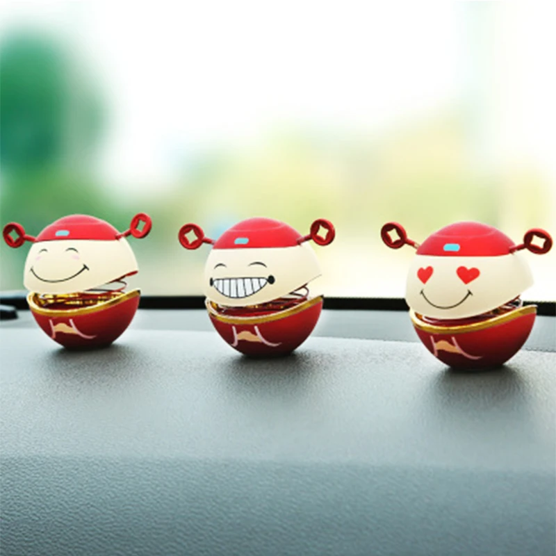 Lucky Shaking Head Doll Car Ornaments Top Quality God of Wealth Doll Car Dashboard Decoration Harajuku Car Accessories for Girls
Lucky Shaking Head Doll Car Ornaments Top Quality God of Wealth Doll Car Dashboard Decoration Harajuku Car Accessories for Girls