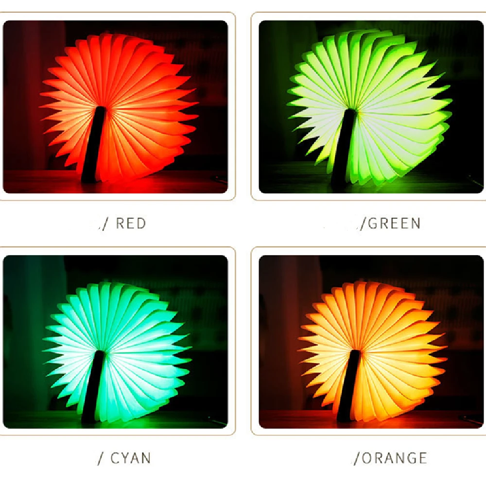 New Strange Mini Colorful Book Light Creative Folding Bedside Light Portable Gift Book Light Christmas Gift Birthday Gift
New Strange Mini Colorful Book Light Creative Folding Bedside Light Portable Gift Book Light Christmas Gift Birthday Gift