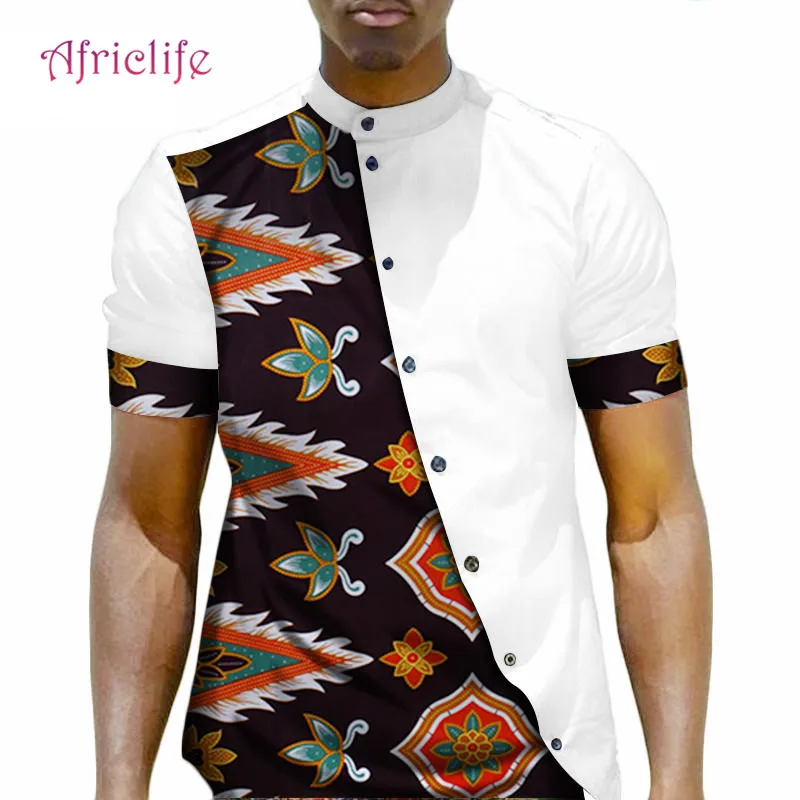 Cotton T-shirt for Men Summer Casual Men's T-shirt Short Sleeve Single Breasted Stand Collar African Men's Shirt WYN22
Cotton T-shirt for Men Summer Casual Men's T-shirt Short Sleeve Single Breasted Stand Collar African Men's Shirt WYN22