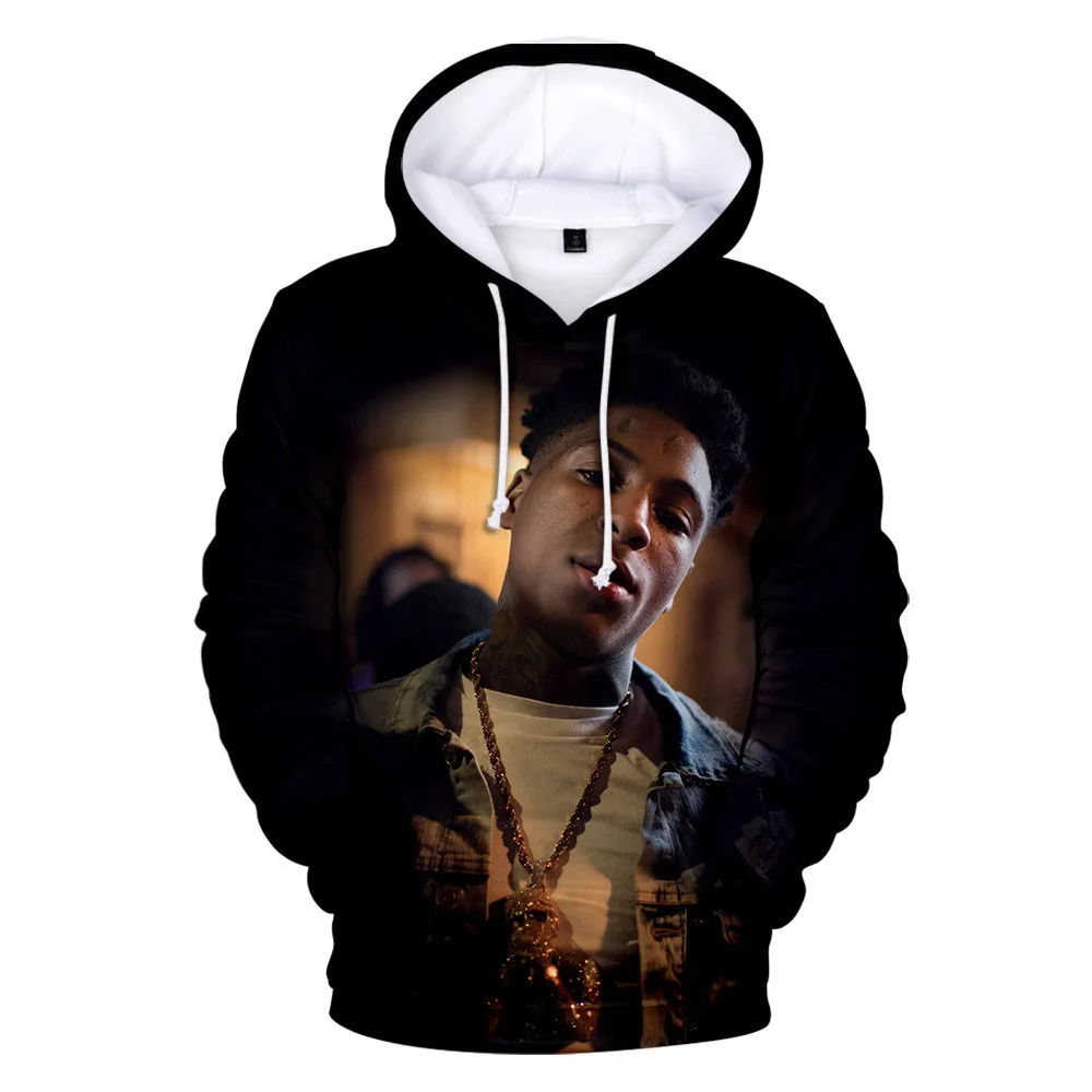 2020 новый свитер с капюшоном 3D цветной принт певица YoungBoy никогда не сломал снова
