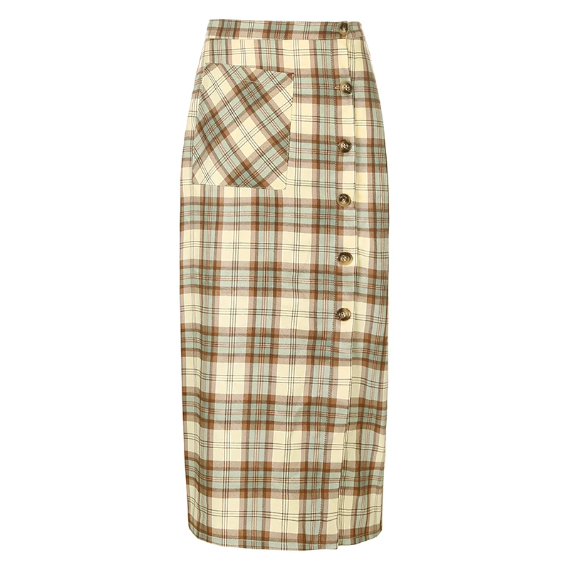 XUXI Vintage Lattice Half-length Skirt Fashion High Waist Summer 2020 Women A-Line Mid-Calf Sexy Buttocks Thin Skirts FZ2477
XUXI Vintage Lattice Half-length Skirt Fashion High Waist Summer 2020 Women A-Line Mid-Calf Sexy Buttocks Thin Skirts FZ2477