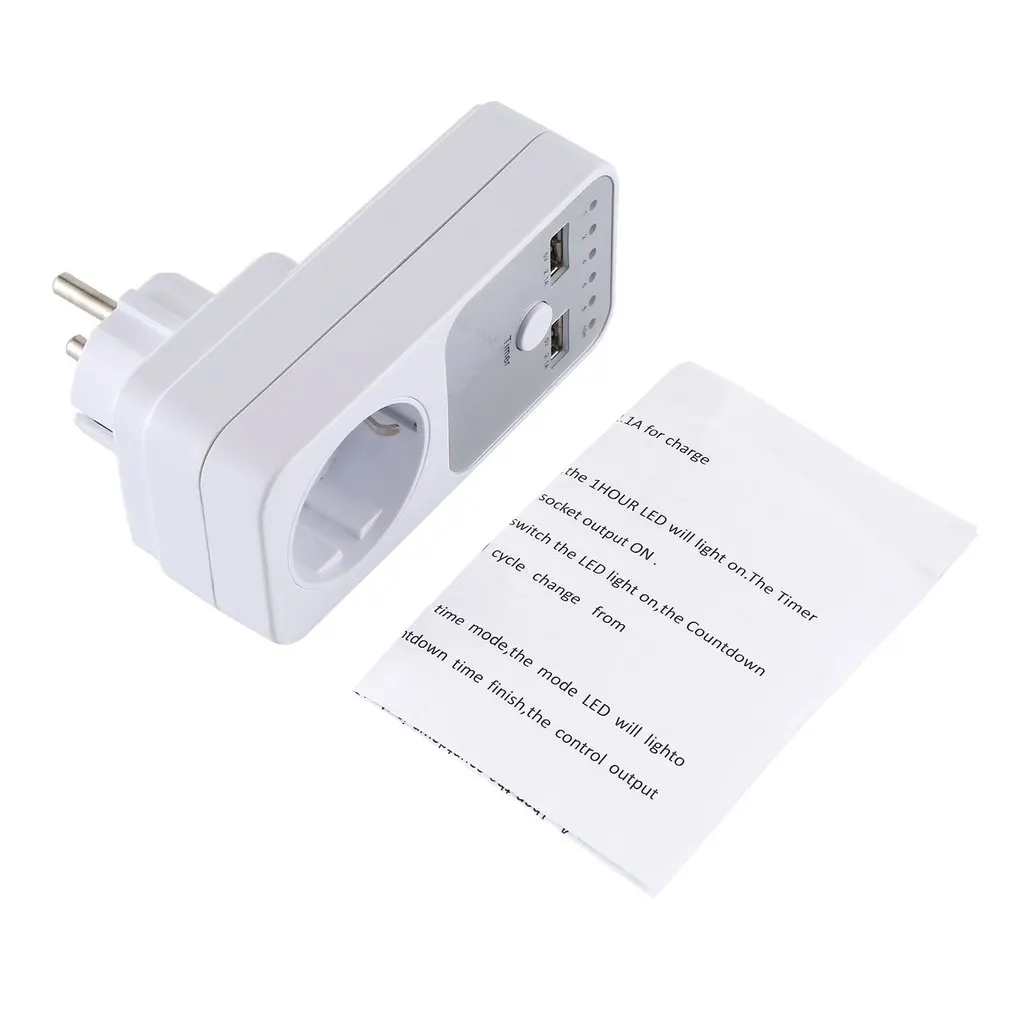 EU UK AU Plug Countdown Timer Switch Smart Control Plug-In Socket Auto Shut Off Outlet Automaticl Turn Off Electronic Device 
EU UK AU Plug Countdown Timer Switch Smart Control Plug-In Socket Auto Shut Off Outlet Automaticl Turn Off Electronic Device