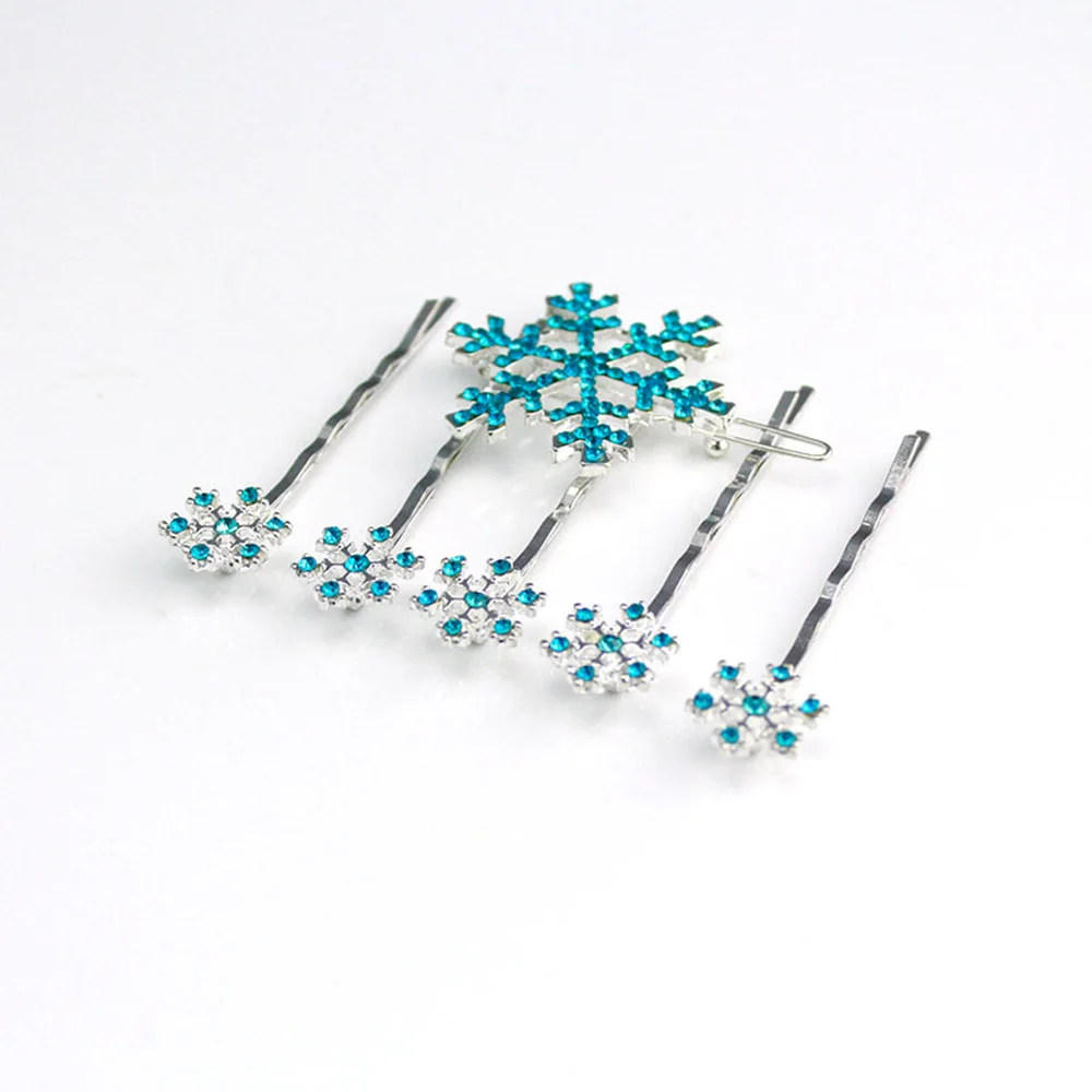 Hair Accessory Six-piece Set Rhinestone Snowflake Hairpin Snow Hair Clip Set Women Hair Accessories Colorful Hairstyling Hair
Hair Accessory Six-piece Set Rhinestone Snowflake Hairpin Snow Hair Clip Set Women Hair Accessories Colorful Hairstyling Hair