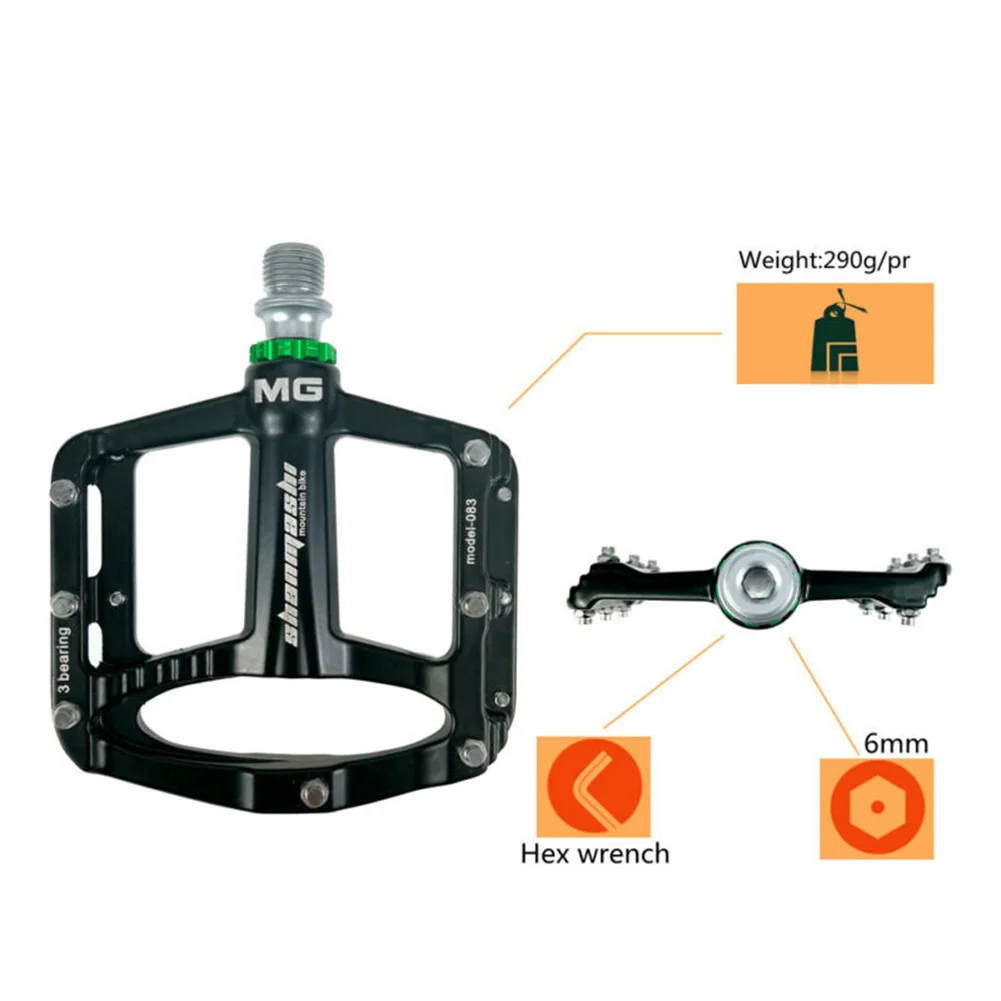 Bicycle Pedal Magnesium Alloy Flat Platform Pedals 3 Bearing MTB Road Bike Pedal CNC-process MTB Road Bike Pedals Cycling Parts
Bicycle Pedal Magnesium Alloy Flat Platform Pedals 3 Bearing MTB Road Bike Pedal CNC-process MTB Road Bike Pedals Cycling Parts