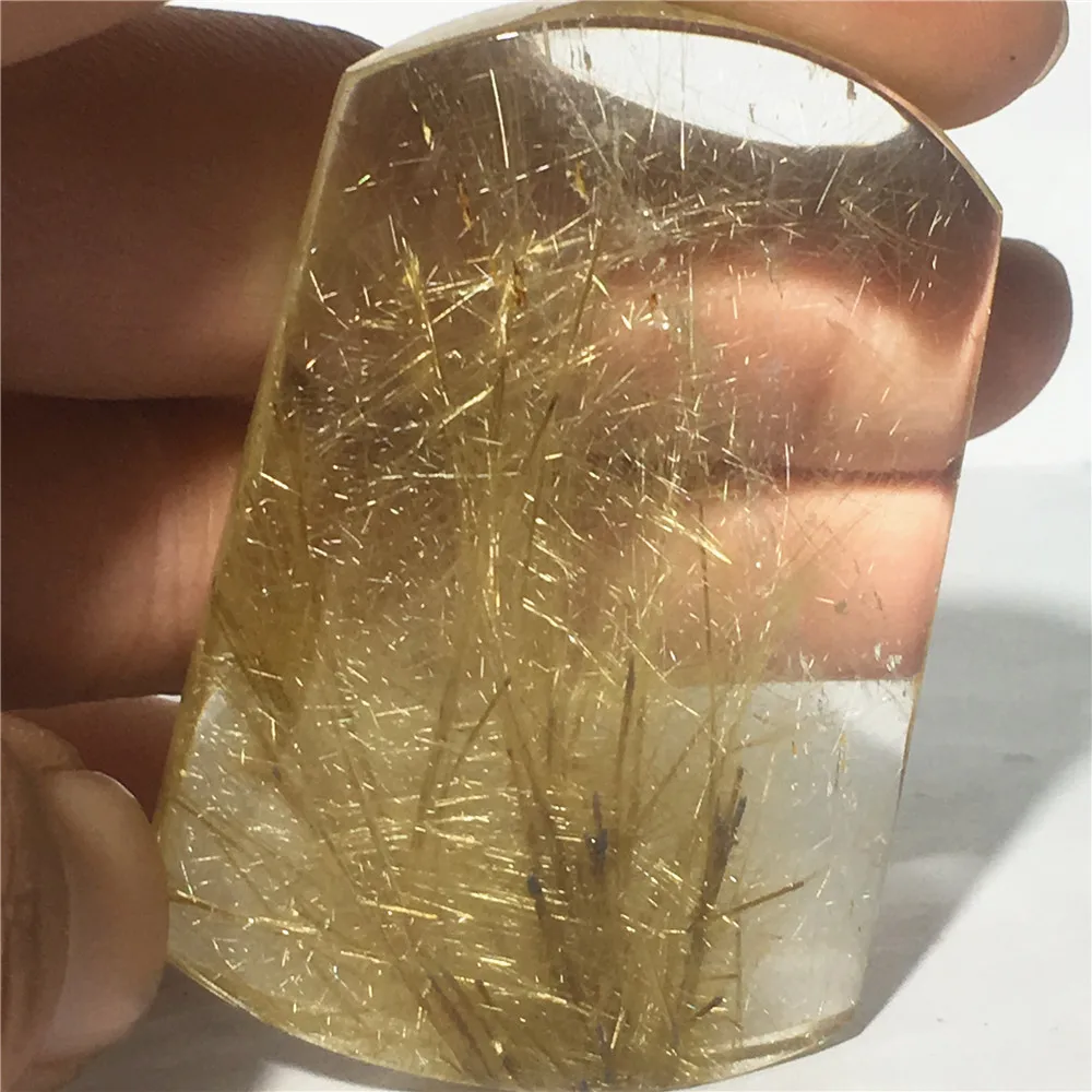 Natural Golden Hair Crystal Quartz Crystal Wands Home Furnishing Decoration Stone And Crystal Crystal Rod Column
Natural Golden Hair Crystal Quartz Crystal Wands Home Furnishing Decoration Stone And Crystal Crystal Rod Column