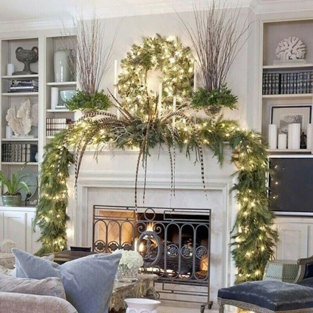 Christmas Rattan With Lights Artificial Wreath New Year's Garland Christmas Wall Table Pendent NEw Year 2022 Home Decor
Christmas Rattan With Lights Artificial Wreath New Year's Garland Christmas Wall Table Pendent NEw Year 2022 Home Decor