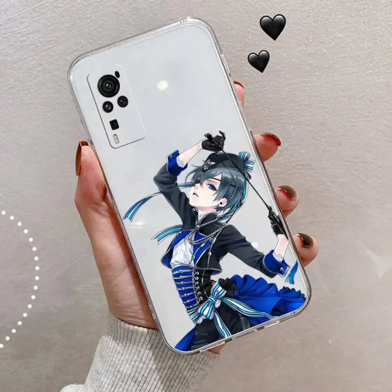 Japan anime Black Butler Phone Case Transparent for vivo X 50 60 30 21 27 20 7 9 i s pro plus
Japan anime Black Butler Phone Case Transparent for vivo X 50 60 30 21 27 20 7 9 i s pro plus
