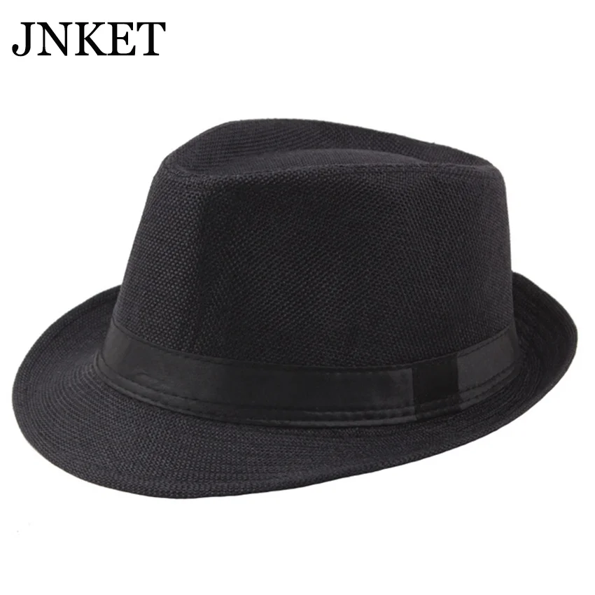JNKET новые костюмы для отдыха Для мужчин шляпы-федора Шляпа Гангстера Кепки Джаз