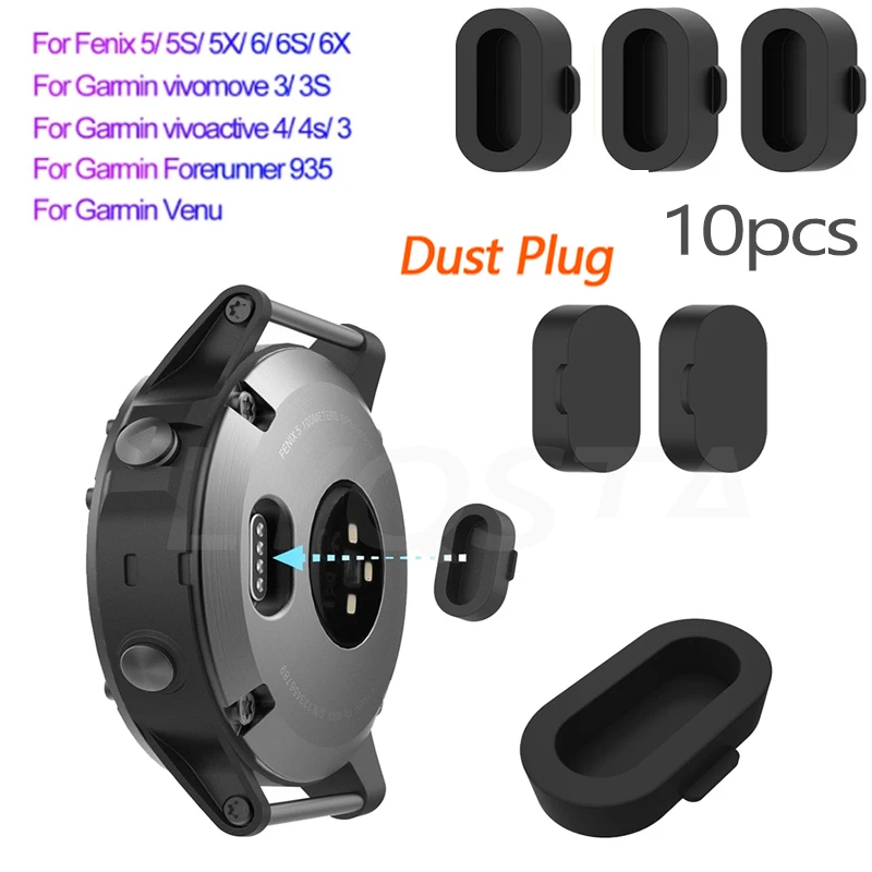 10pcs Silicone Dustproof Plug Cover Charger Case For Garmin Fenix 6 6S 6X 5 5X 5S Forerunner 945/935/245/245M Venu Vivoactive 3
10pcs Silicone Dustproof Plug Cover Charger Case For Garmin Fenix 6 6S 6X 5 5X 5S Forerunner 945/935/245/245M Venu Vivoactive 3