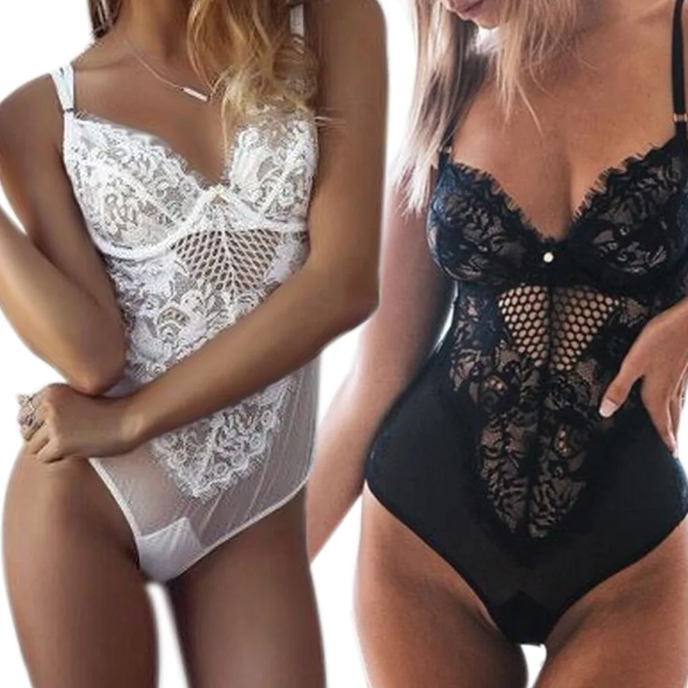 Sexy Women One-Piece Backless Lace Bodysuit Sleepwear Lingerie Underwear Jumpsuit DSG99
Sexy Women One-Piece Backless Lace Bodysuit Sleepwear Lingerie Underwear Jumpsuit DSG99