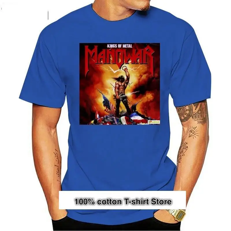 Camiseta negra de Kings Of Metal para hombre, camisa с cubierta de Metal pesado, 012289
Camiseta negra de Kings Of Metal para hombre, camisa с cubierta de Metal pesado, 012289