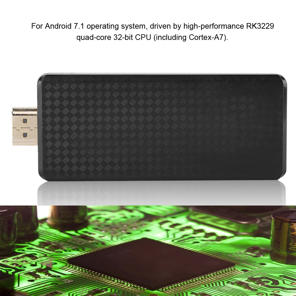 SOONHUA Mini TV Stick Wireless WiFi BT TV Stick With HDMI Cable TV Sticks For Android 7.1
SOONHUA Mini TV Stick Wireless WiFi BT TV Stick With HDMI Cable TV Sticks For Android 7.1