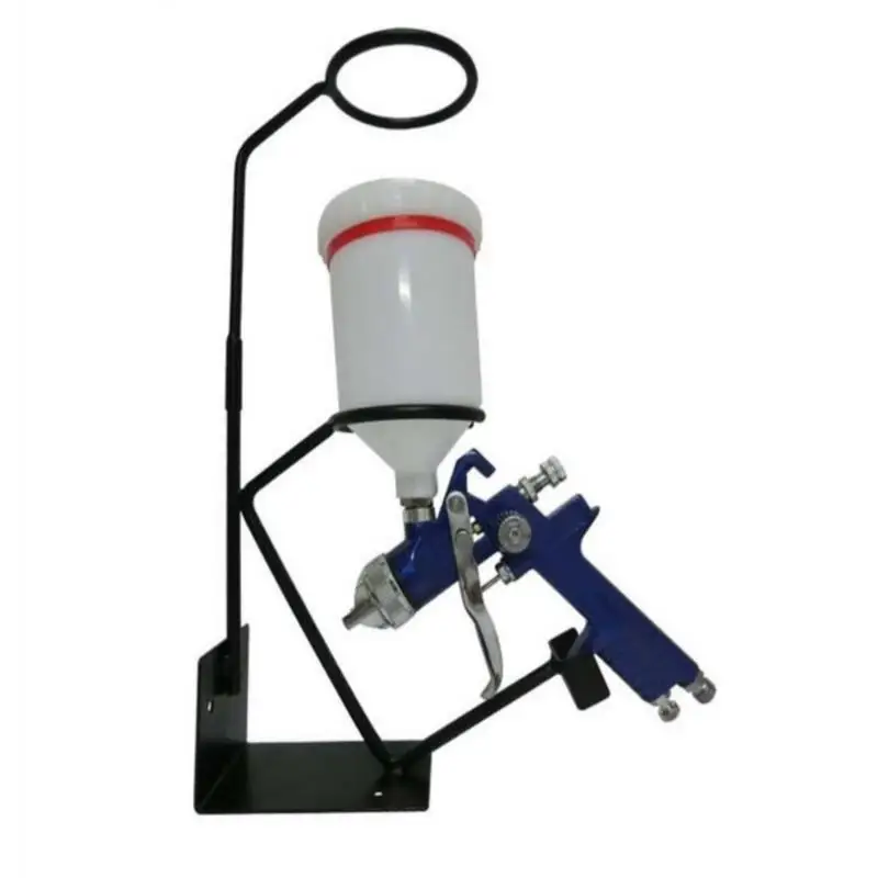 

Гравитационная подача краски, вертикальная подставка с держателем сетки, настенное или настольное крепление, съемное освещение воздуха