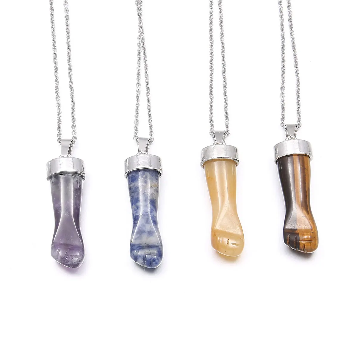 Natural Stone Agates Pendants 15 Colors Quartz Pendant Charms for Jewelry Making Supplies Necklace Fit Women Gifts Wholesale
Natural Stone Agates Pendants 15 Colors Quartz Pendant Charms for Jewelry Making Supplies Necklace Fit Women Gifts Wholesale