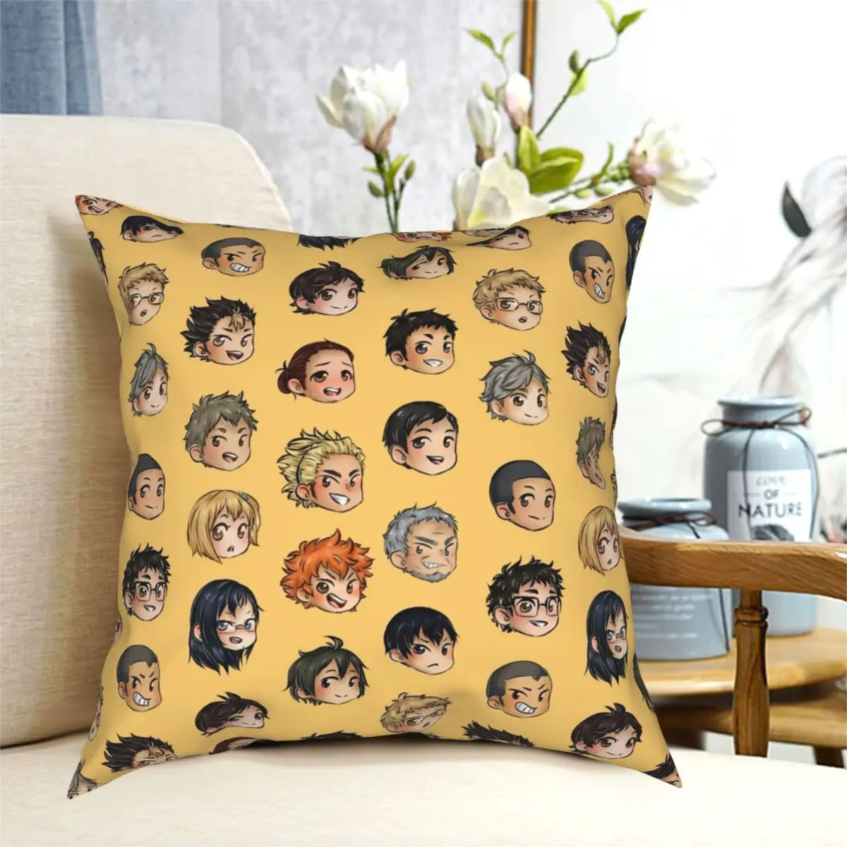 Haikyuu Karasuno Chibis квадратная Подушка Чехол из полиэстера с принтом Декоративная Подушка Чехол для кровати наволочка для подушки
Haikyuu Karasuno Chibis квадратная Подушка Чехол из полиэстера с принтом Декоративная Подушка Чехол для кровати наволочка для подушки