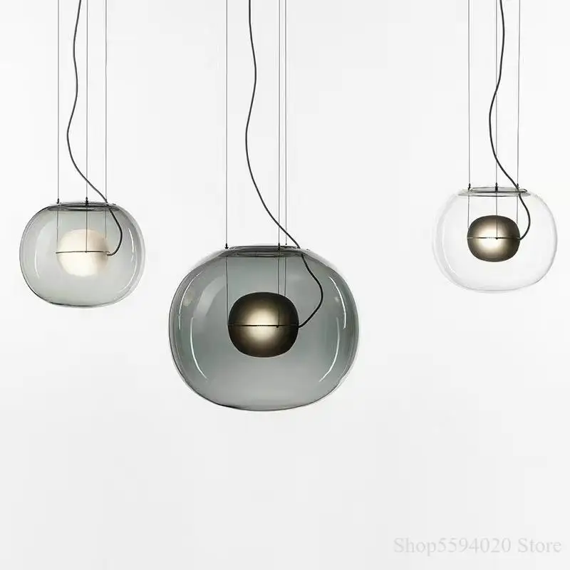 Designer Glass Ball Pendant Lights for Living Room Restaurant Bedroom Bedside Red Glass Hanging Light Fixture Luminaire Suspendu
Designer Glass Ball Pendant Lights for Living Room Restaurant Bedroom Bedside Red Glass Hanging Light Fixture Luminaire Suspendu