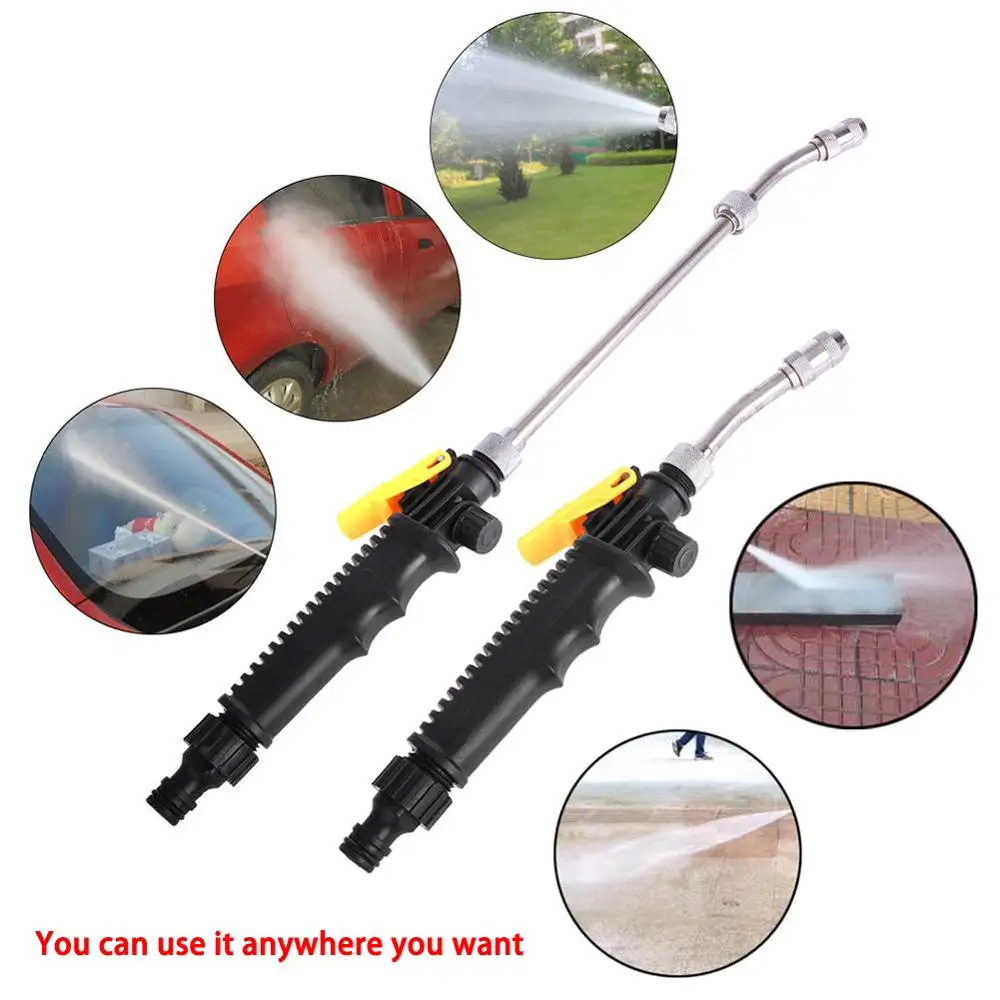 

30/48cm Car High Pressure Power Water Gun Car Jet Garden Washer Hose Wand Nozzle Sprayer Watering Spray Sprinkler Cleaning Tool