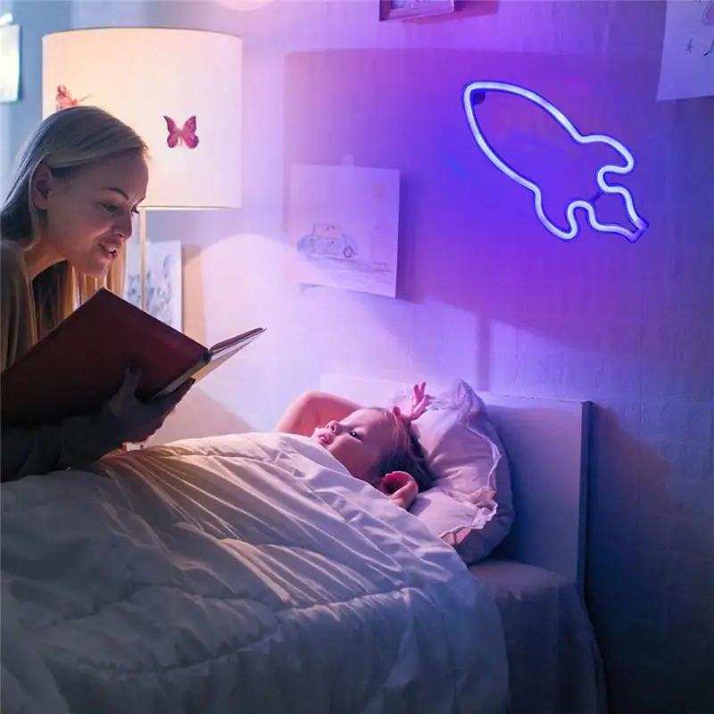 Creative USB Neon Planet Rocket Projector LED Night Light Decoration Lamp Bedroom Bar Coffee Shop Wall Decoration Lighting
Creative USB Neon Planet Rocket Projector LED Night Light Decoration Lamp Bedroom Bar Coffee Shop Wall Decoration Lighting