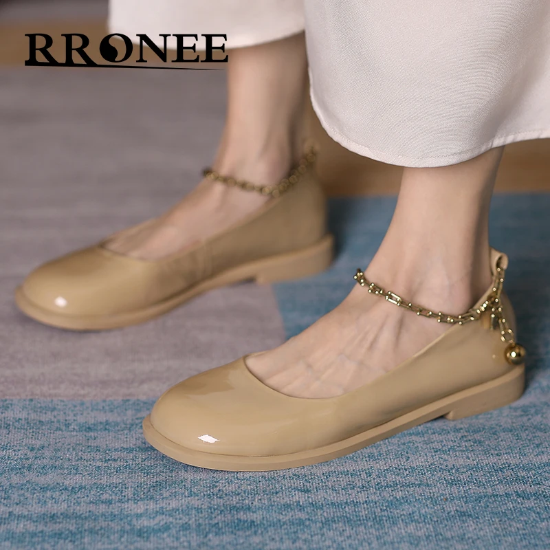 2021 New Leather Mary Jane women's shoes, flat heel round toe shallow toe single, multi-color home casual shoes
2021 New Leather Mary Jane women's shoes, flat heel round toe shallow toe single, multi-color home casual shoes