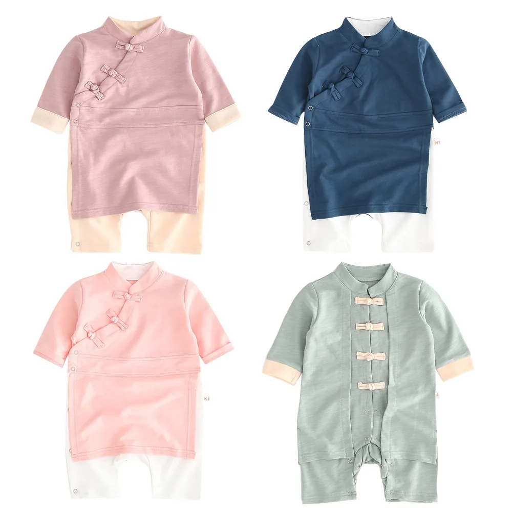 Newborn Baby Rompers Chinese Style Baby Boy Clothes Cotton Baby Clothes Roupas De Bebes New Baby Clothes Infant Jumpsuits
Newborn Baby Rompers Chinese Style Baby Boy Clothes Cotton Baby Clothes Roupas De Bebes New Baby Clothes Infant Jumpsuits