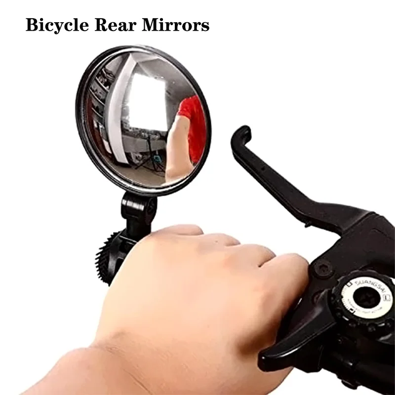 

1PC Bike Rearview Mirror for 15-35mm MTB Road Bike 360 Degree Rotation Bicycle Rear Mirrors Mountain Bike Handlebar Mirror