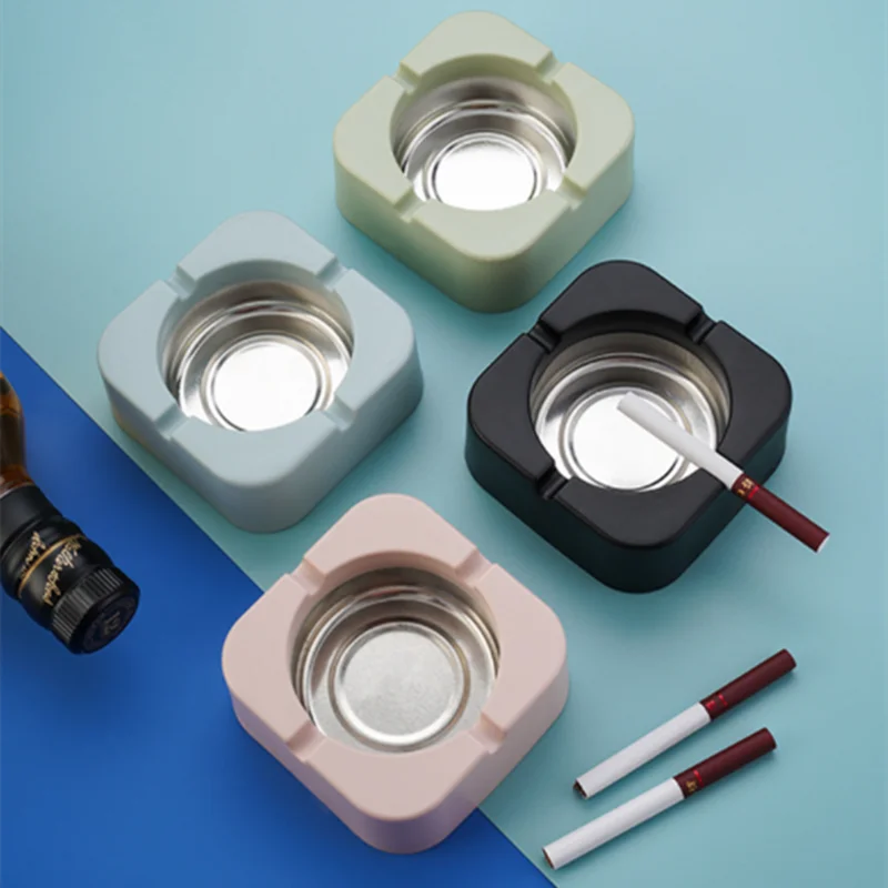 Ashtray Luxury Ash Tray Sets for Cigarettes Holder Circular Square Patio Office and Home Weed Accessories 2 Pcs
Ashtray Luxury Ash Tray Sets for Cigarettes Holder Circular Square Patio Office and Home Weed Accessories 2 Pcs