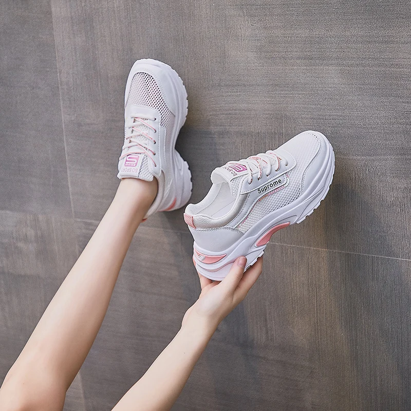 2021 hot sale New Breathable Women Casual Shoes Fashion Spring Summer Hollow Sneakers Lace Up Platform Dad Shoes Zapatos Mujer
2021 hot sale New Breathable Women Casual Shoes Fashion Spring Summer Hollow Sneakers Lace Up Platform Dad Shoes Zapatos Mujer