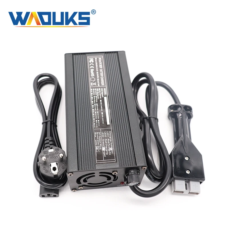 

WAOUKS 36V 5A Golf cart Battery Charger EZGO TXT medalist 36V Trickle Charger 44.1V Lead Acid Battery Charger Plug 18972-G1+2803