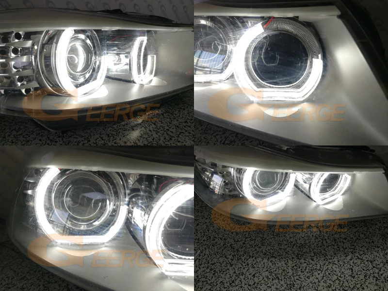 For BMW 3 Series E90 E91 LCI 2009 2010 2011 2012 Xenon headlight DTM M4 Style Ultra bright led Angel Eyes halo rings Day Light
For BMW 3 Series E90 E91 LCI 2009 2010 2011 2012 Xenon headlight DTM M4 Style Ultra bright led Angel Eyes halo rings Day Light