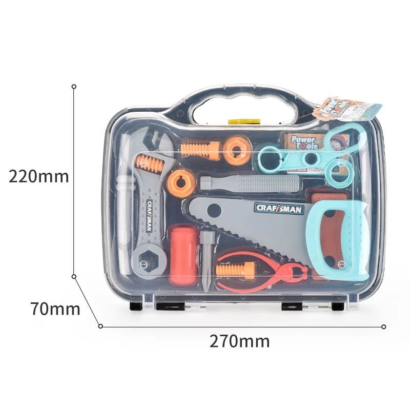 DIY Play House Toys Children's Repair Tool Suitcase Disassembly Project Storage Box for Boys and Girls
DIY Play House Toys Children's Repair Tool Suitcase Disassembly Project Storage Box for Boys and Girls