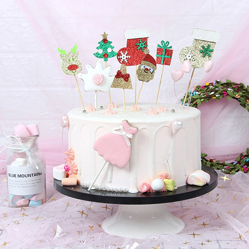 5PCS Christmas Cake Decorative Toppers Cupcake Muffin Food Picks Party Supplies Cake Decoration Plugin
5PCS Christmas Cake Decorative Toppers Cupcake Muffin Food Picks Party Supplies Cake Decoration Plugin
