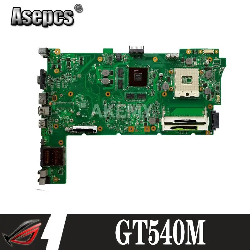 Для ASUS N73S N73SV N73SM материнская плата для ноутбука GT540M видеокарта Mainboard | Компьютеры