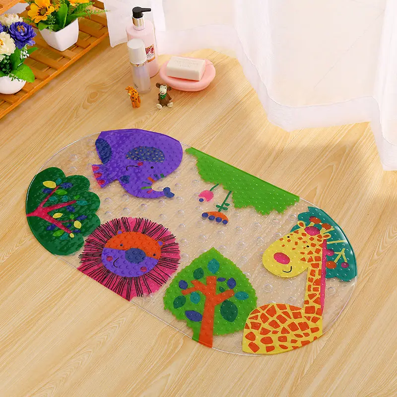 Cartoon Bathroom Non-slip Mat Toilet Water-proof Floor Mat PVC Children's Bath Mat Kids Shower Carpet Foot Pads Floor Rugs 
Cartoon Bathroom Non-slip Mat Toilet Water-proof Floor Mat PVC Children's Bath Mat Kids Shower Carpet Foot Pads Floor Rugs