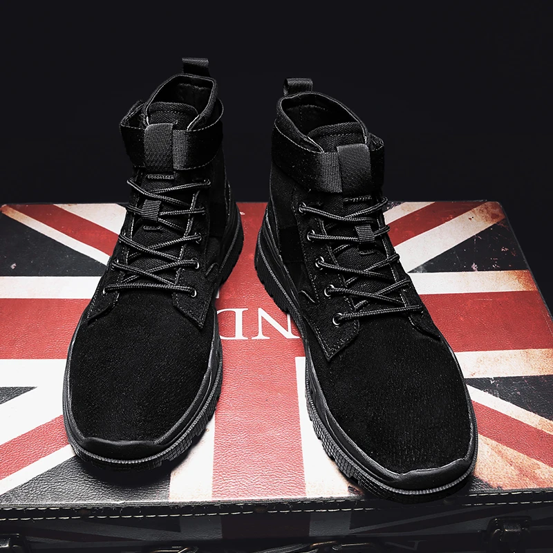 Men Leather Casual Shoes Casual Fashion Sneakers Ocio High Top Men Men's Shoes Winter Mens Boots Flat Footwear Outdoor For
Men Leather Casual Shoes Casual Fashion Sneakers Ocio High Top Men Men's Shoes Winter Mens Boots Flat Footwear Outdoor For