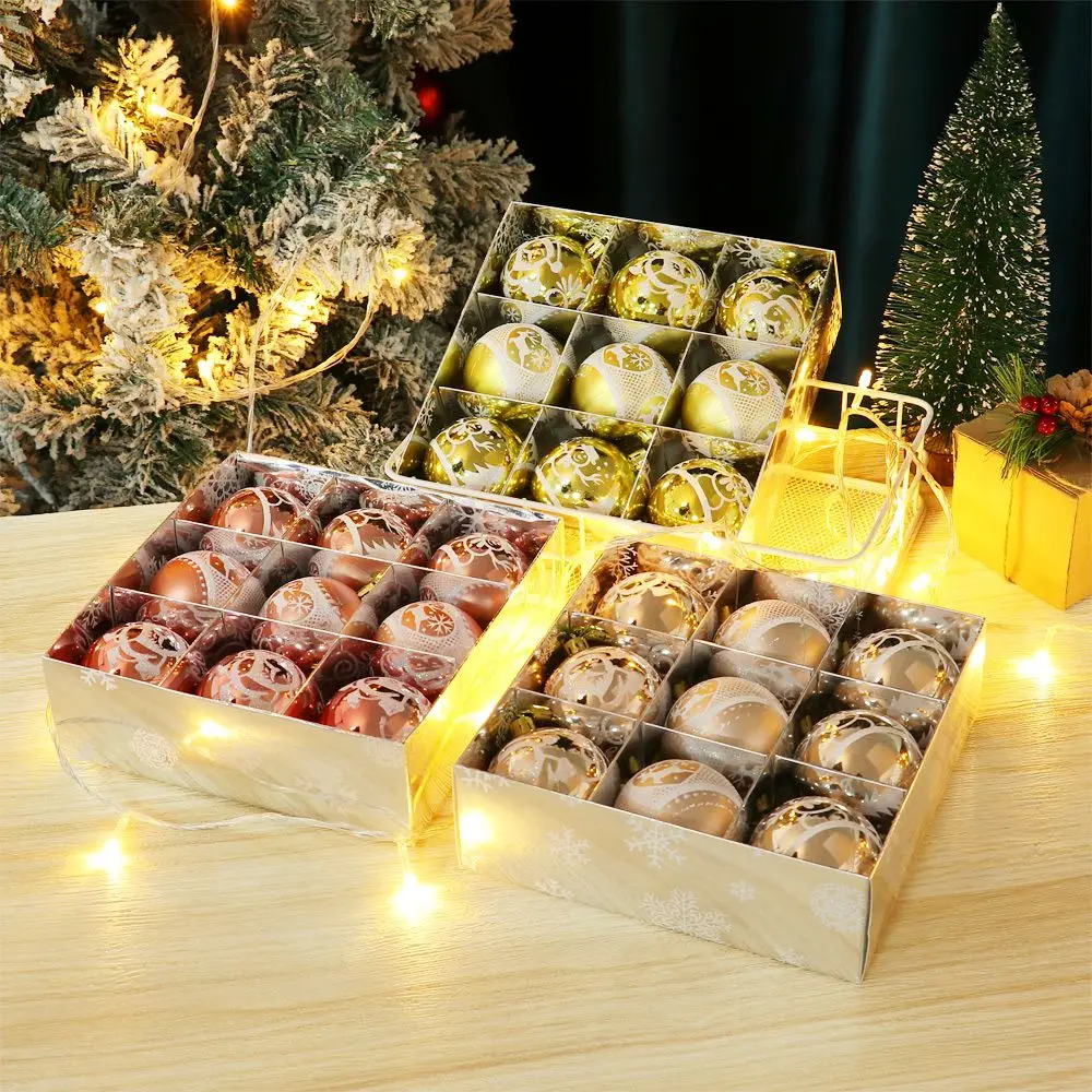 9Pcs/Set Glitter Christmas Tree Ball Baubles Colorful Xmas Party Home Garden Christmas Decoration Supplies Hot Sale 6cm
9Pcs/Set Glitter Christmas Tree Ball Baubles Colorful Xmas Party Home Garden Christmas Decoration Supplies Hot Sale 6cm