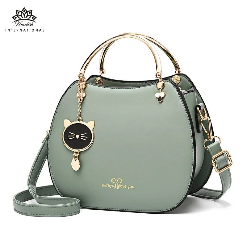 2022 New Fashion Cute Cat PU Leather Women Handbag Solid Fashion Female One Shoulder Causual Tote Lady Crossbody Bolsa Feminina
2022 New Fashion Cute Cat PU Leather Women Handbag Solid Fashion Female One Shoulder Causual Tote Lady Crossbody Bolsa Feminina
