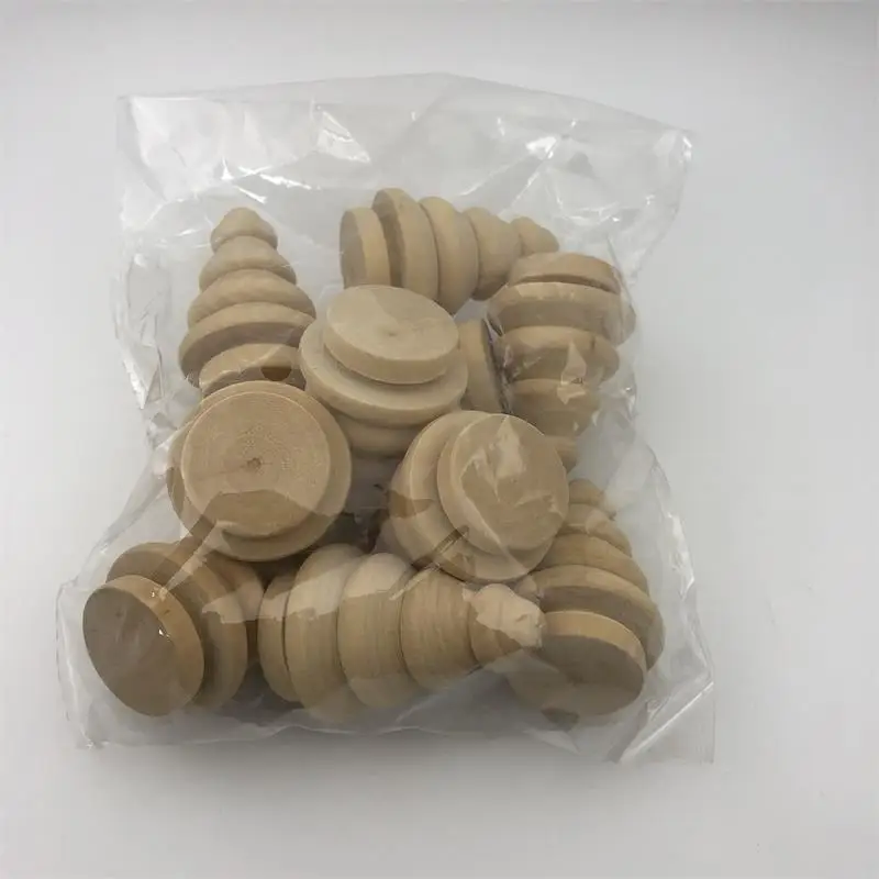 100Pcs/Lot D35.3XH55.4MM Wood DIY Craft Christmas Tree Mini Figurine Statuette Party Decoration Semi-finished Product
100Pcs/Lot D35.3XH55.4MM Wood DIY Craft Christmas Tree Mini Figurine Statuette Party Decoration Semi-finished Product