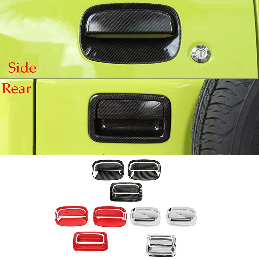 ABS Side Door & Rear Tailgate Handle Bowl Cover Kit for Suzuki Jimny JB74 2019-2020 Car Exterior Accessories
ABS Side Door & Rear Tailgate Handle Bowl Cover Kit for Suzuki Jimny JB74 2019-2020 Car Exterior Accessories