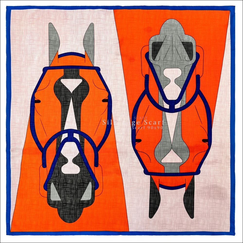Satin Scarf 90x90 Silk Scarf Hand Rolled Edges Head Scarves Designers Scarf Horse Print Scarf Shawls Orange
Satin Scarf 90x90 Silk Scarf Hand Rolled Edges Head Scarves Designers Scarf Horse Print Scarf Shawls Orange