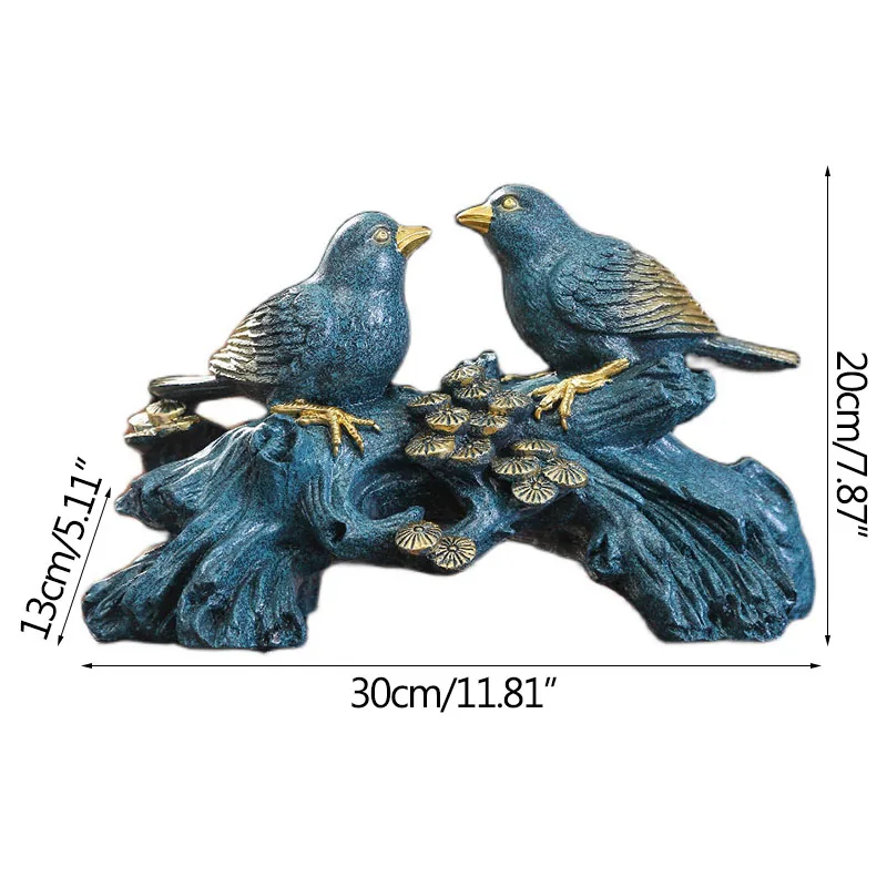 Strongwell Traditional Magpie Wishful Model Home Decor Accessories Lucky Feng Shui Furnishings Living Room Decoration Crafts
Strongwell Traditional Magpie Wishful Model Home Decor Accessories Lucky Feng Shui Furnishings Living Room Decoration Crafts