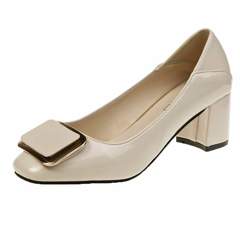 Women's Pumps New Spring Waterproof Platform Buckle Shallow Mouth Round Toe High Heels Single OL Shoes 2021 Women's Shoes
Women's Pumps New Spring Waterproof Platform Buckle Shallow Mouth Round Toe High Heels Single OL Shoes 2021 Women's Shoes