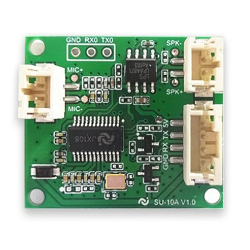 Intelligent Offline Speech Recognition Module Voice Recognition Control Switch Lights Chip Sound Control SU-10A Module
Intelligent Offline Speech Recognition Module Voice Recognition Control Switch Lights Chip Sound Control SU-10A Module