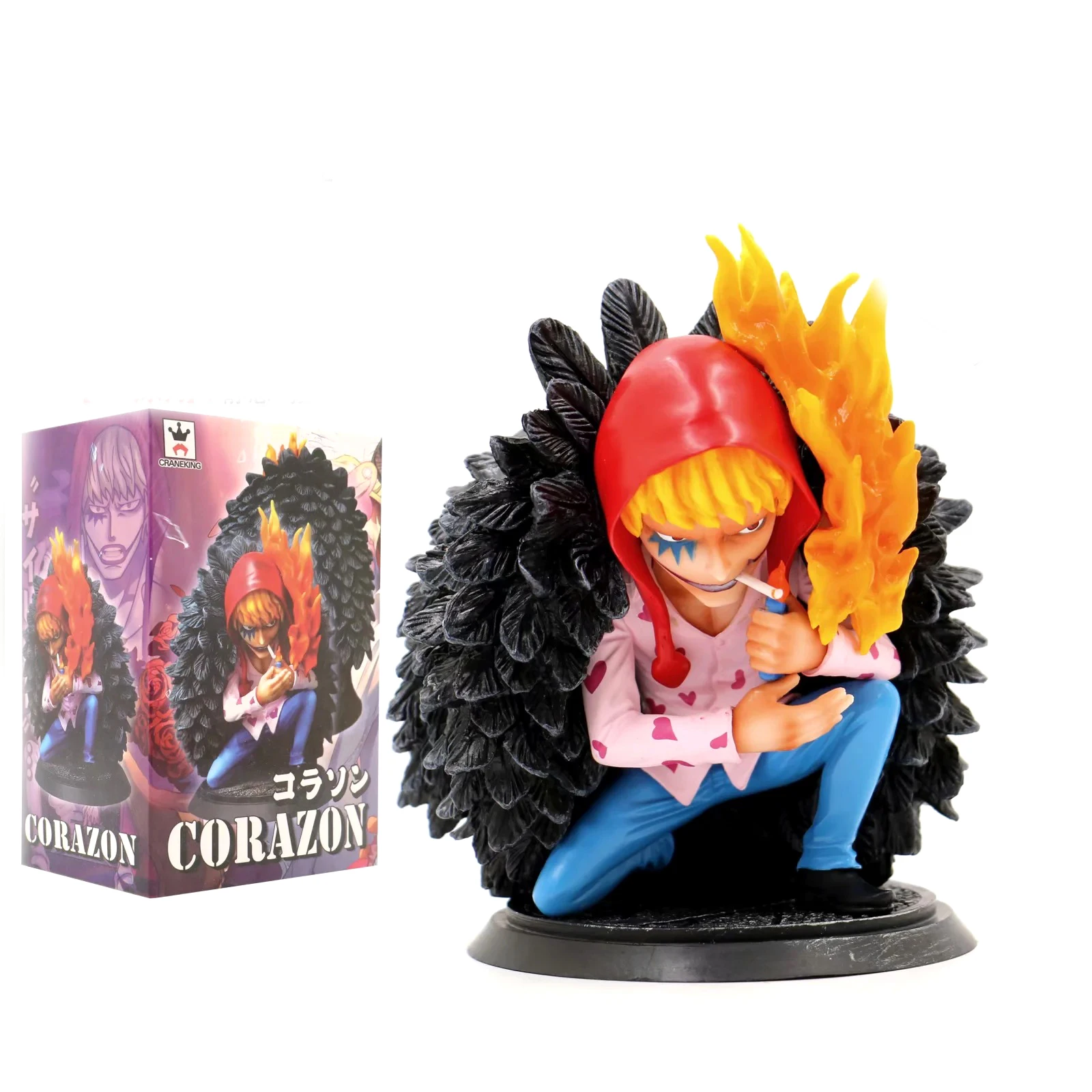 12cm One piece Corazon Action Figure PVC New Collection figures toys Collection for friend gift
12cm One piece Corazon Action Figure PVC New Collection figures toys Collection for friend gift