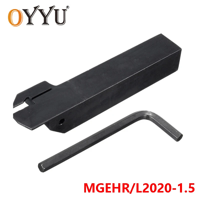 OYYU MGEHR MGEHR2020-1.5 Grooving Turning Tool Holder MGEHL2020-1.5 CNC Carbide Inserts Shank use MGMN150 Lathe Tools Cutter
OYYU MGEHR MGEHR2020-1.5 Grooving Turning Tool Holder MGEHL2020-1.5 CNC Carbide Inserts Shank use MGMN150 Lathe Tools Cutter